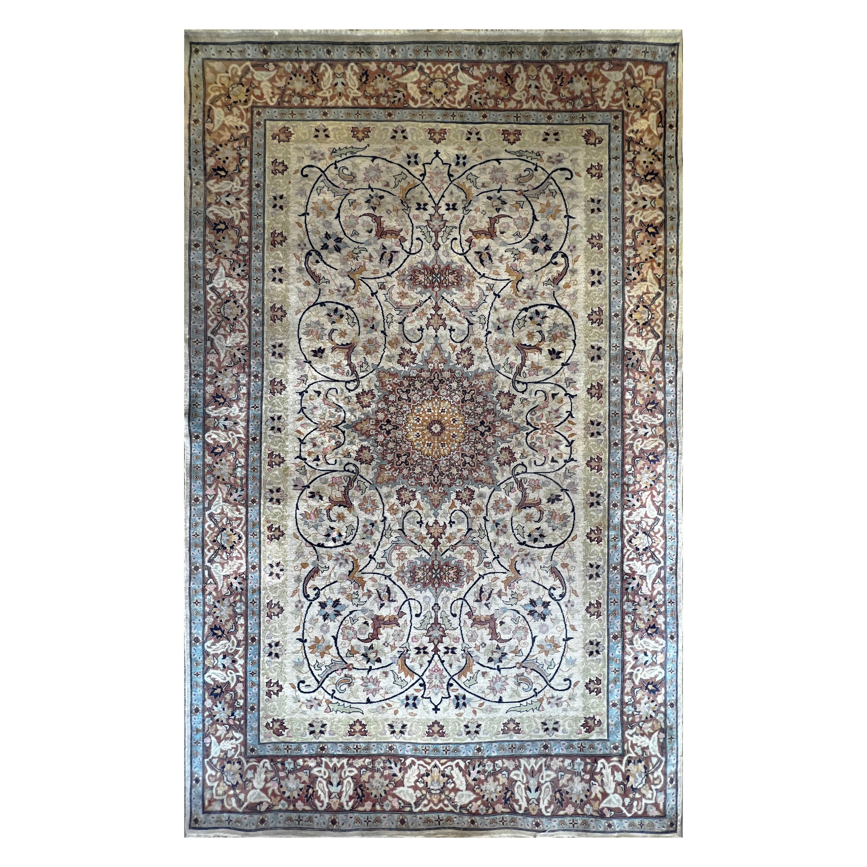 Tappeto persiano Tabriz del XIX secolo - 2m15x1m40 - No. 942