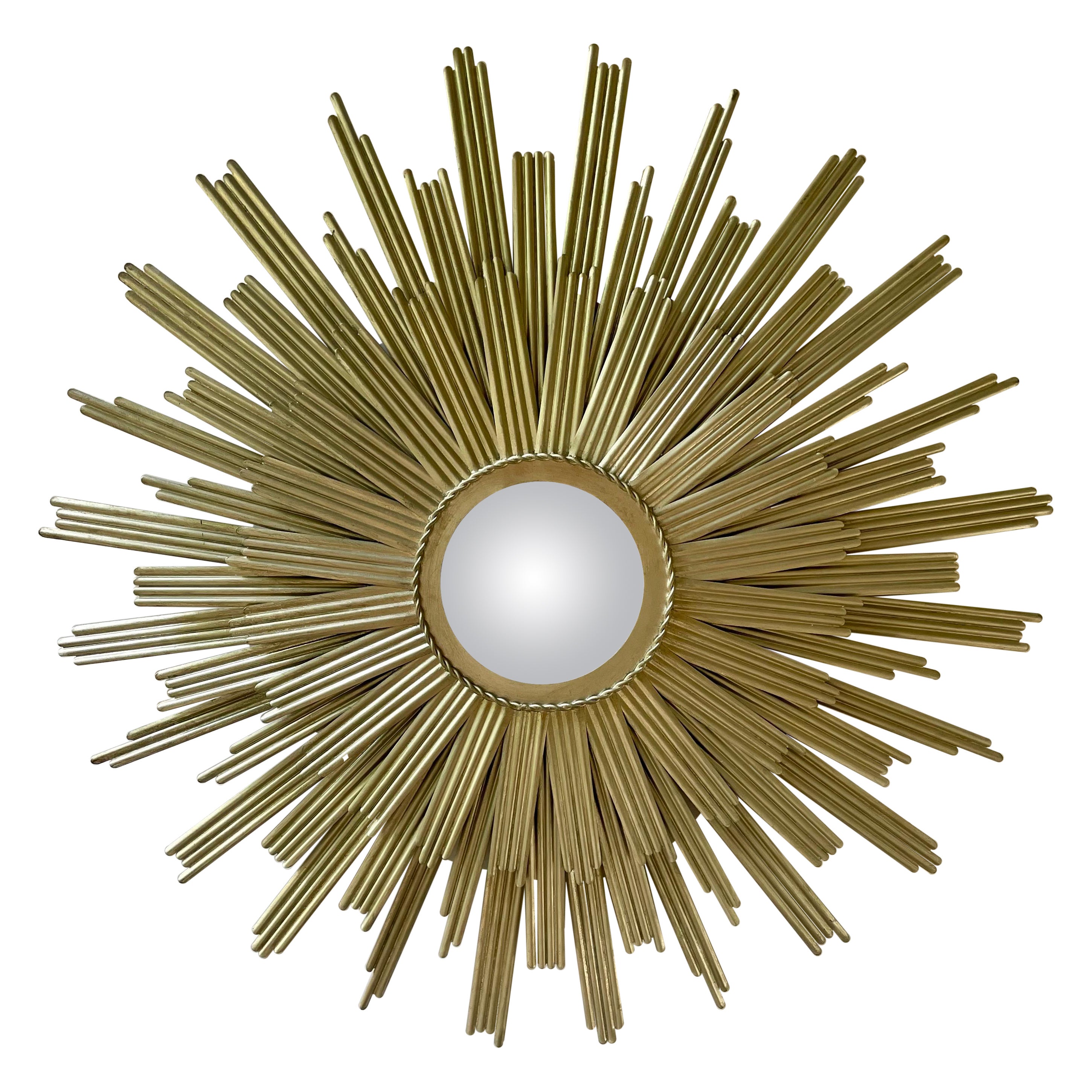 Art Deco Style Large Scale Starburst Mirror