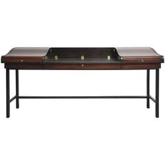 Executive Roll Top Partner's Desk by Edward Wormley for Dunbar