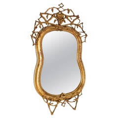 Antique Italian Giltwood Mirror
