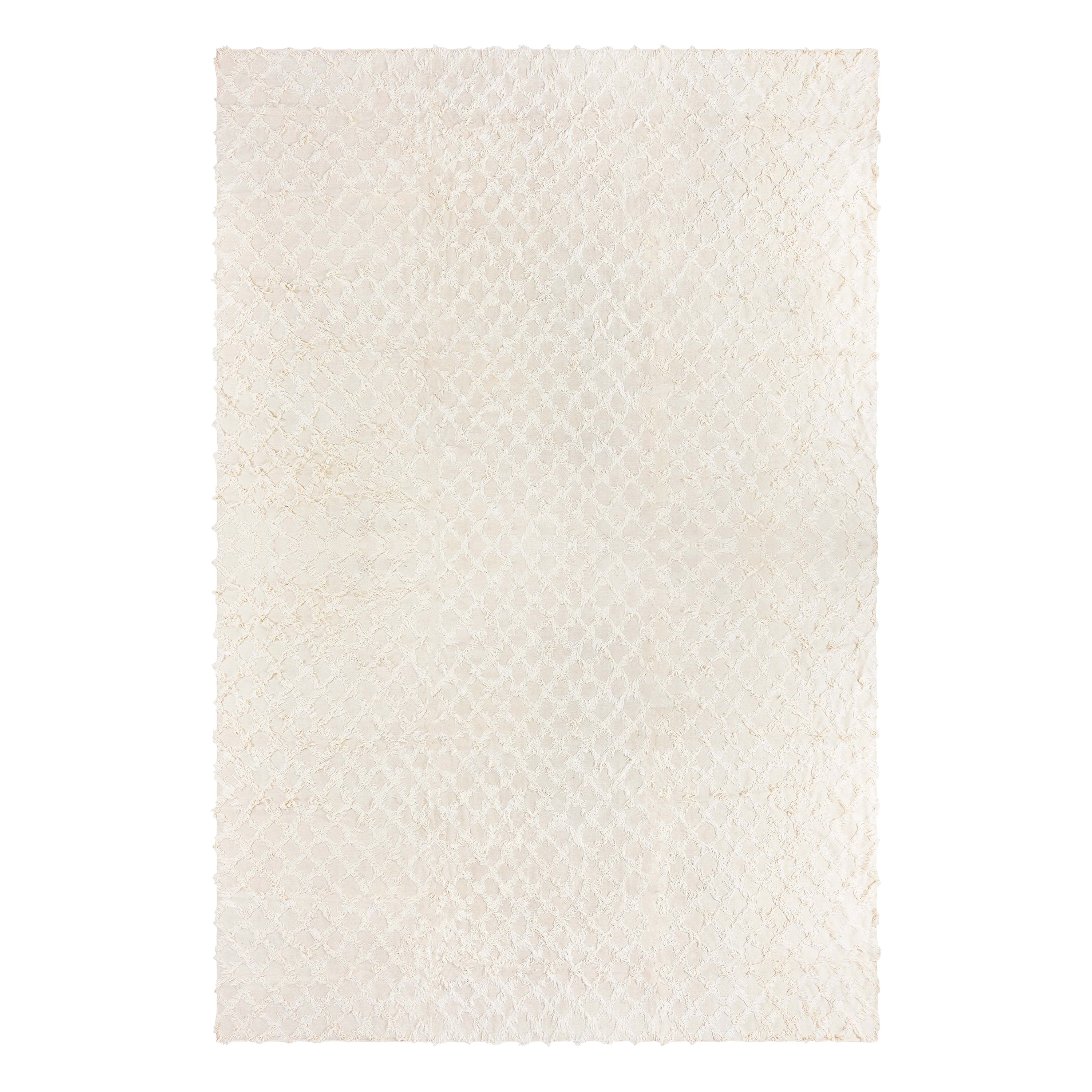 Contemporary Tulu Style Beige Hand Knotted Wool Rug by Doris Leslie Blau