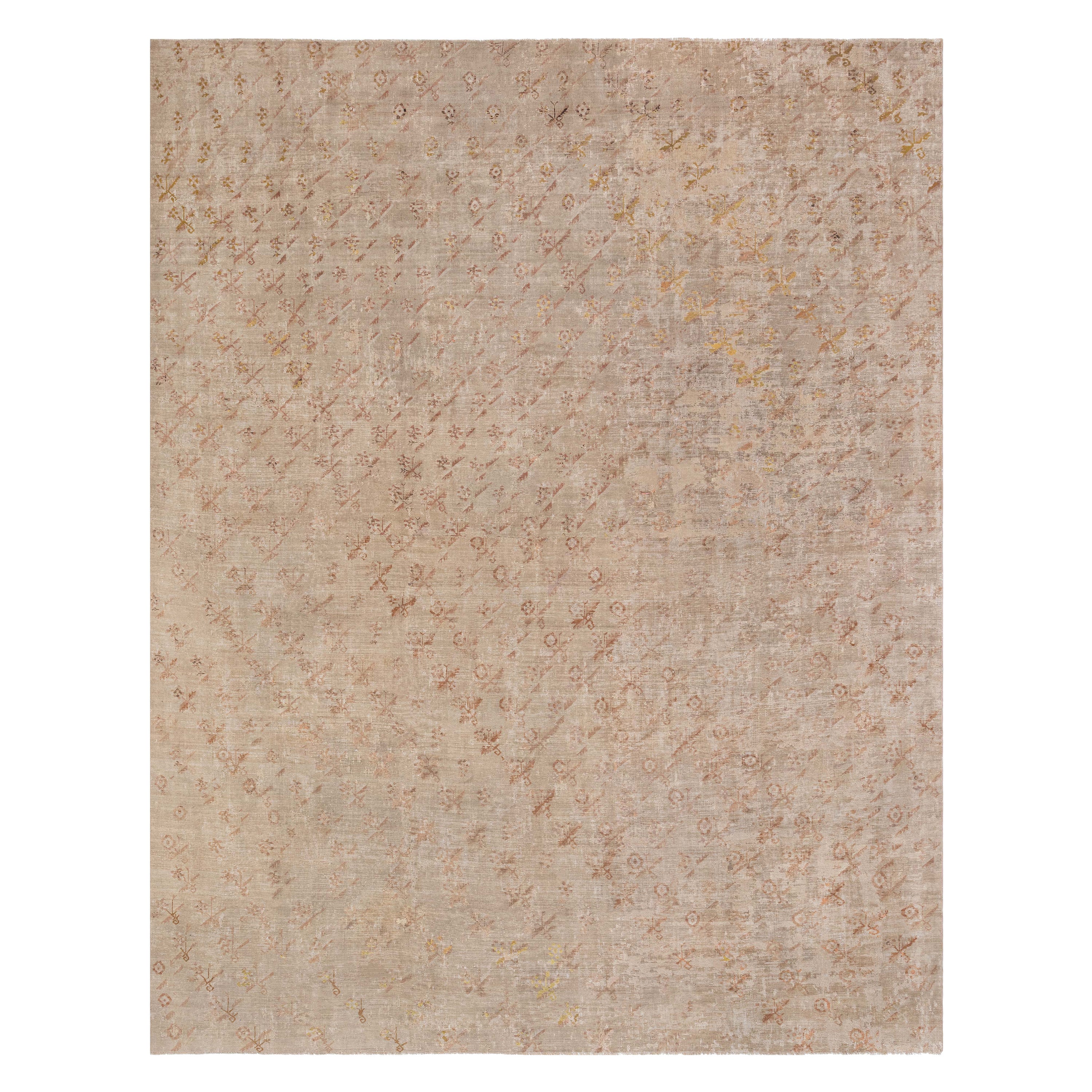 Doris Leslie Blau Antique Turkish Ghiordes Rug 'Size Adjusted'