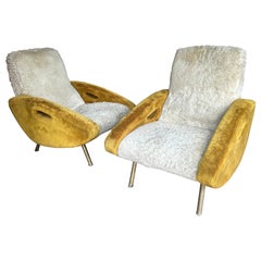 20 century circa 1955 lounge chair iconic design by François Letourneur