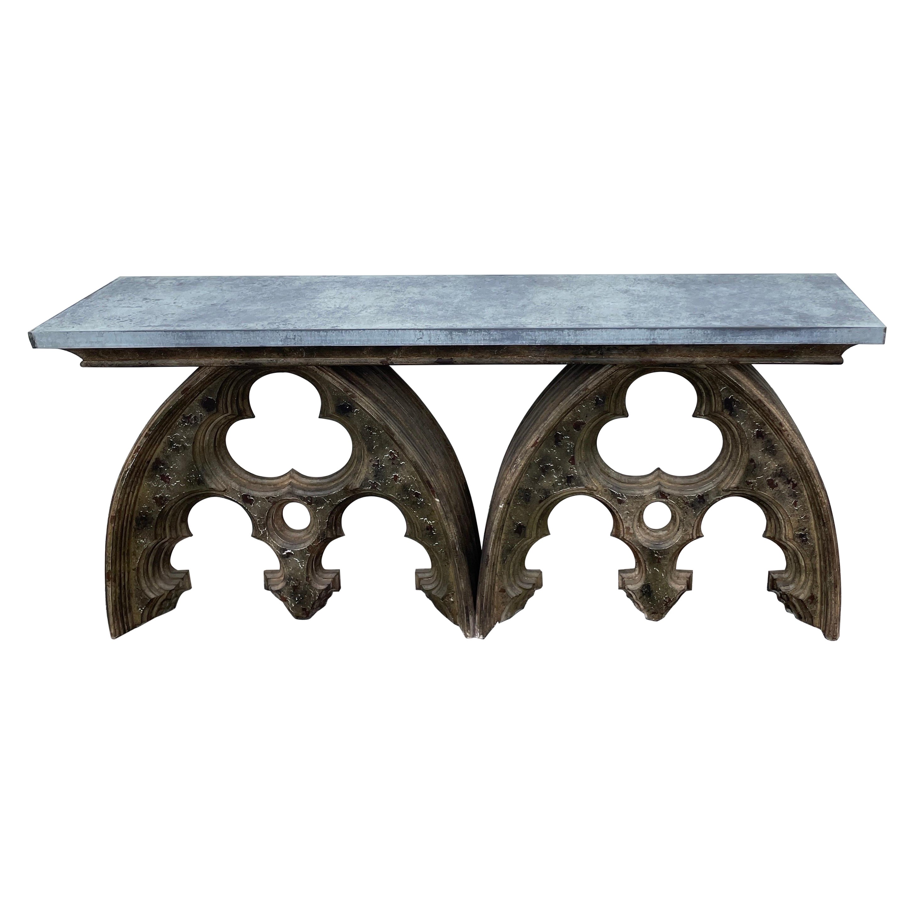 Double Cathedral Arched Konsolentisch