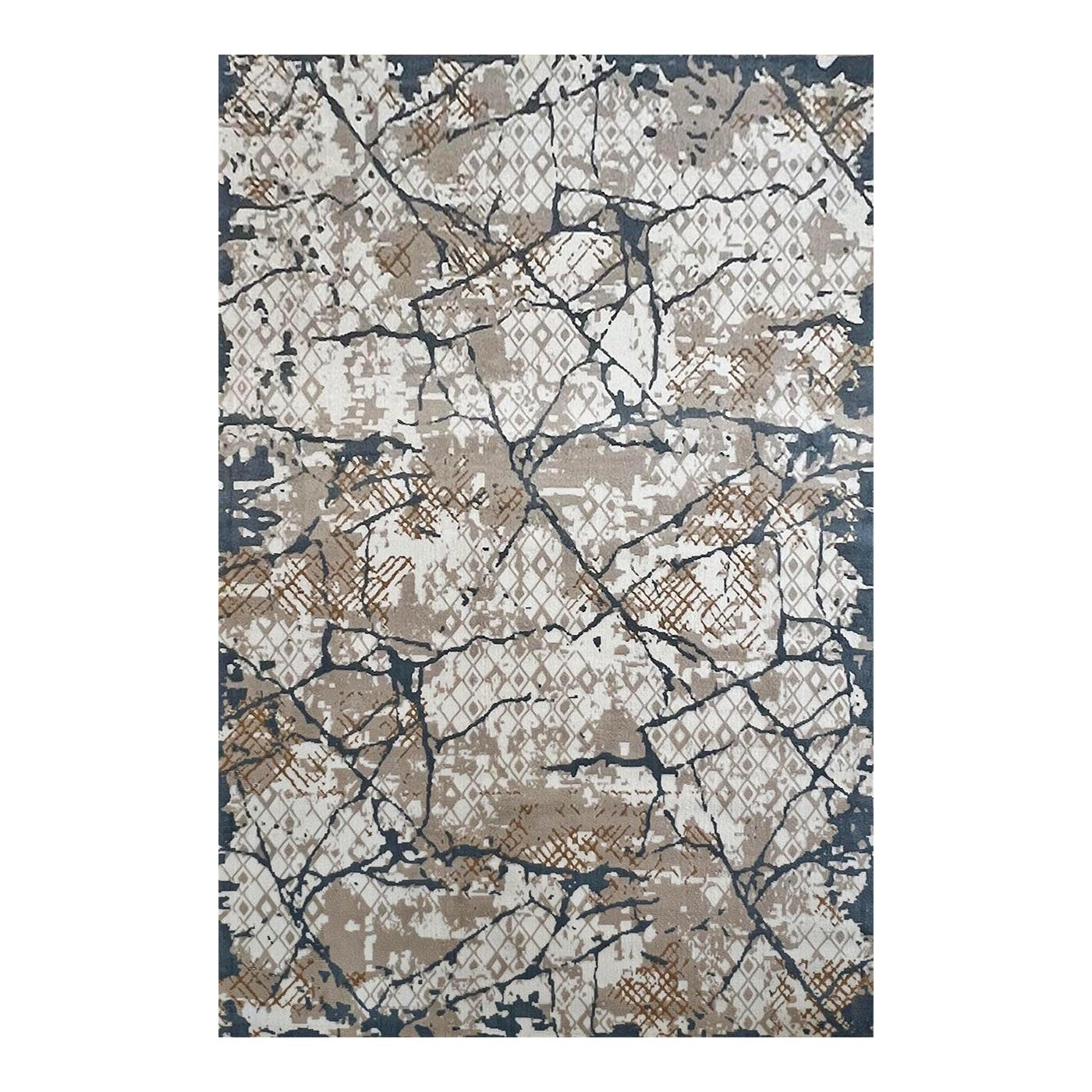 Tapis kazakh contemporain au design Modernity 140cm x 200cm (4.6' x 6.6')- 1Z18