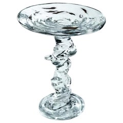 Table ronde spirale en cristal - Petite - Déclaration d'Elegance Timeless
