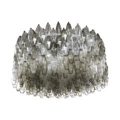 Large Murano Polyhedral Chandelier