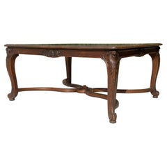 Louis XV Style Oak Dining Table