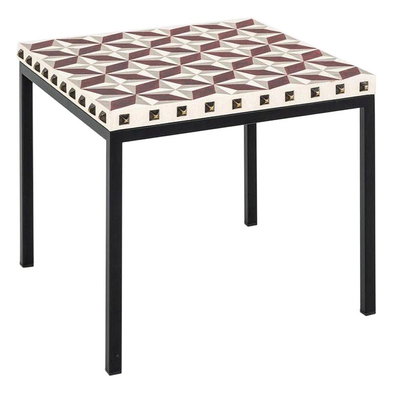 2023 Annabel Karim Kassar for Moroso Not a Harem Side / End Table 45x45 cm Black