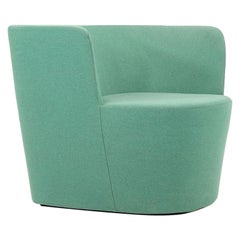 2023 Alfredo Haberli para Moroso Sillón Taba Lounge Tela Verde Parkland 931