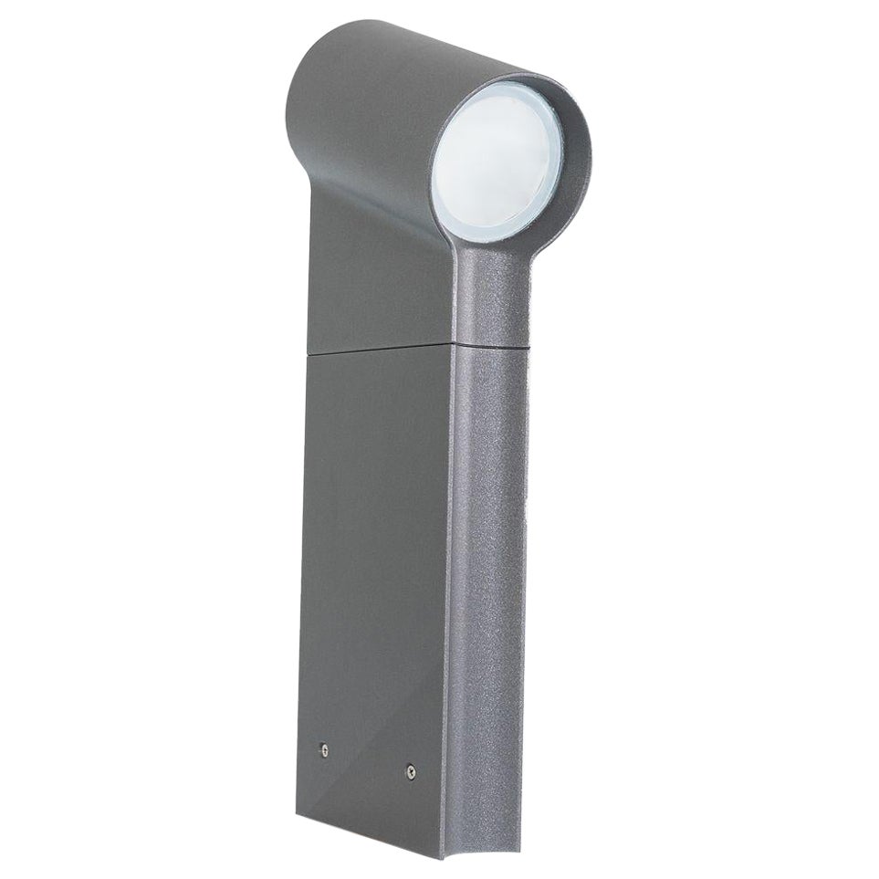 C. 2022 Arik Levy for Artemide Oblique 45 LED Aluminum Floor Lamp in Anthracite