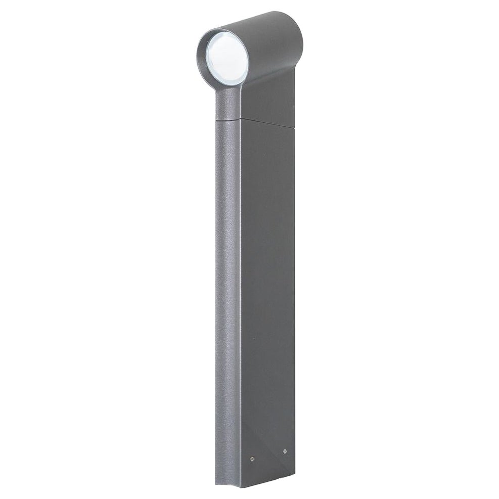 C. 2022 Arik Levy for Artemide Oblique 75 LED Aluminum Floor Lamp in Anthracite