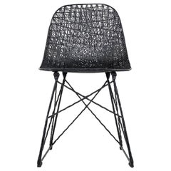 2022 Bertjan Pot and Marcel Wanders for MOOOI Carbon Fiber Dining Chair in Black