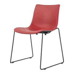 2022 Brad Ascalon for Carl Hansen Preludia Chair Black with Red Leather BA003F