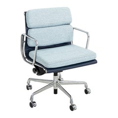 2010s Herman Miller Eames Management Soft Pad Desk Chair in Two-Tone Upholstery