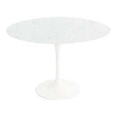 2010s Eero Saarinen for Knoll Tulip Pedestal Dining Table, Model 173F 2x Avail
