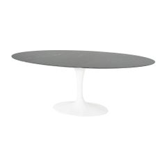 2021 Eero Saarinen for Knoll 78 inch Tulip Dining Table with Black Marble Top