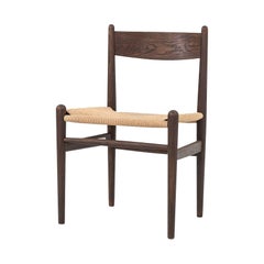 2022 Hans Wegner for Carl Hansen CH36 Dining Chair Oak Smoked Oil w/ Papercord