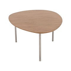 2010s Stua Eclipse Coffee / End Table with Stainless Steel Legs Made in Spain
