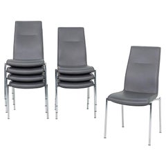 Grau Stapelbare Kusch+Co Ona Plaza Ess-/Beistellstühle Jorge Pensi 4x Avail, 2013