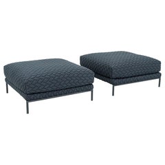 2023 Gentry Sofa Ottoman / Pouf di Patricia Urquiola per Moroso 90x90cm 2x Disponibile