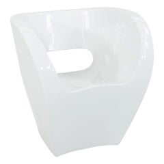 2023 Ron Arad for Moroso Little Albert Laquered White Lounge Arm Chair, RAL9003