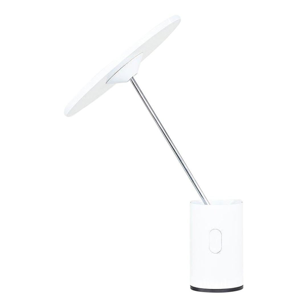 C. 2021 Artemide Sisifo Table Lamp by Scott Wilson LED w/ Touch Dimmer in White