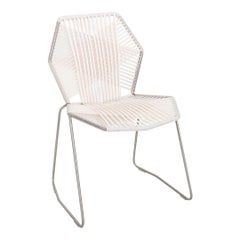 2023 Patricia Urquiola for Moroso Tropicalia Side Dining Chair in White Quartz