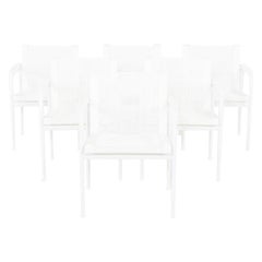 2022 Juego de seis sillones de comedor de la colección 1966 de Richard Schultz para Knoll