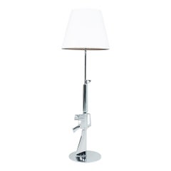 Lampadaire Lounge Gun en chrome de Philippe Starck pour Flos, fabriqué en Italie, 2023