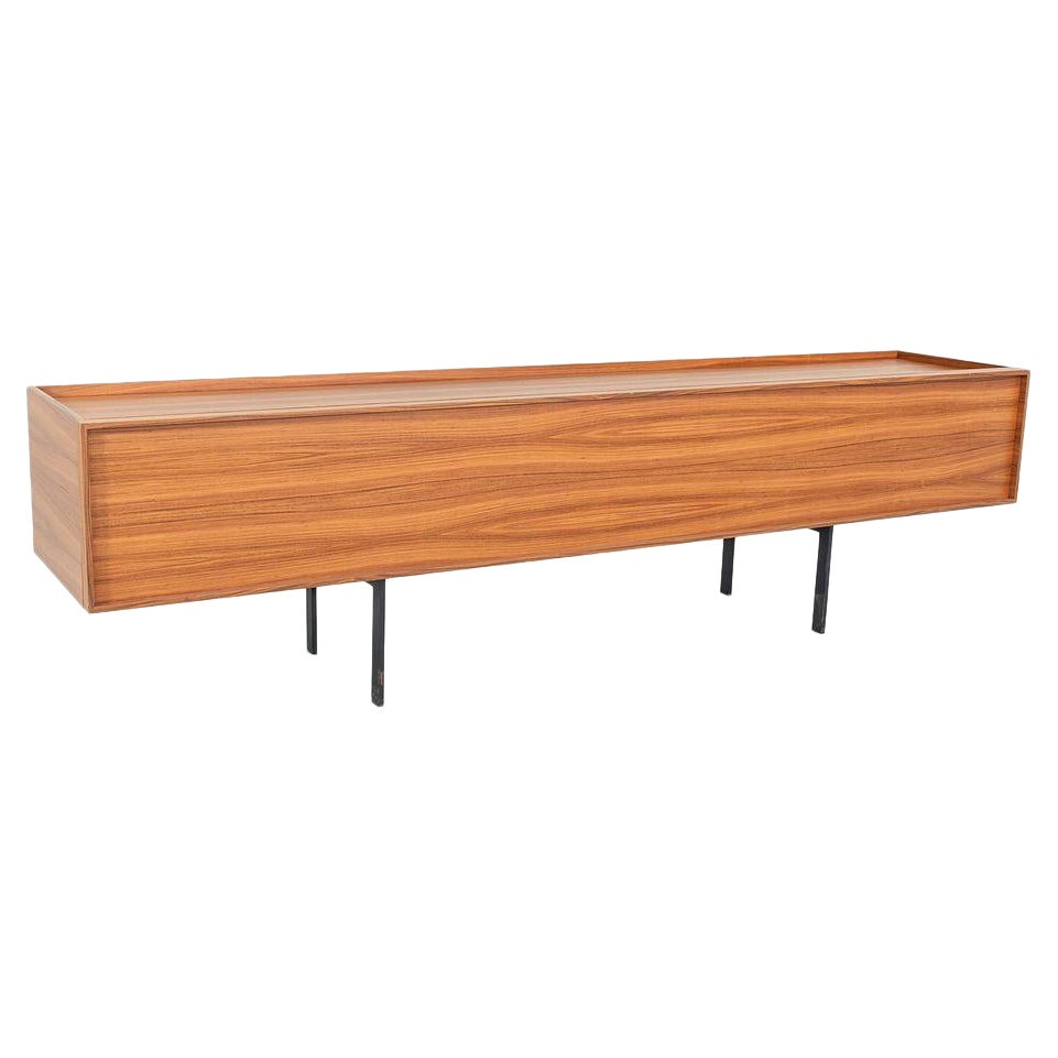 2022 Cappellini Piero Lissoni Lochness 10ft Credenza Cabinet Palisander Rosewood For Sale