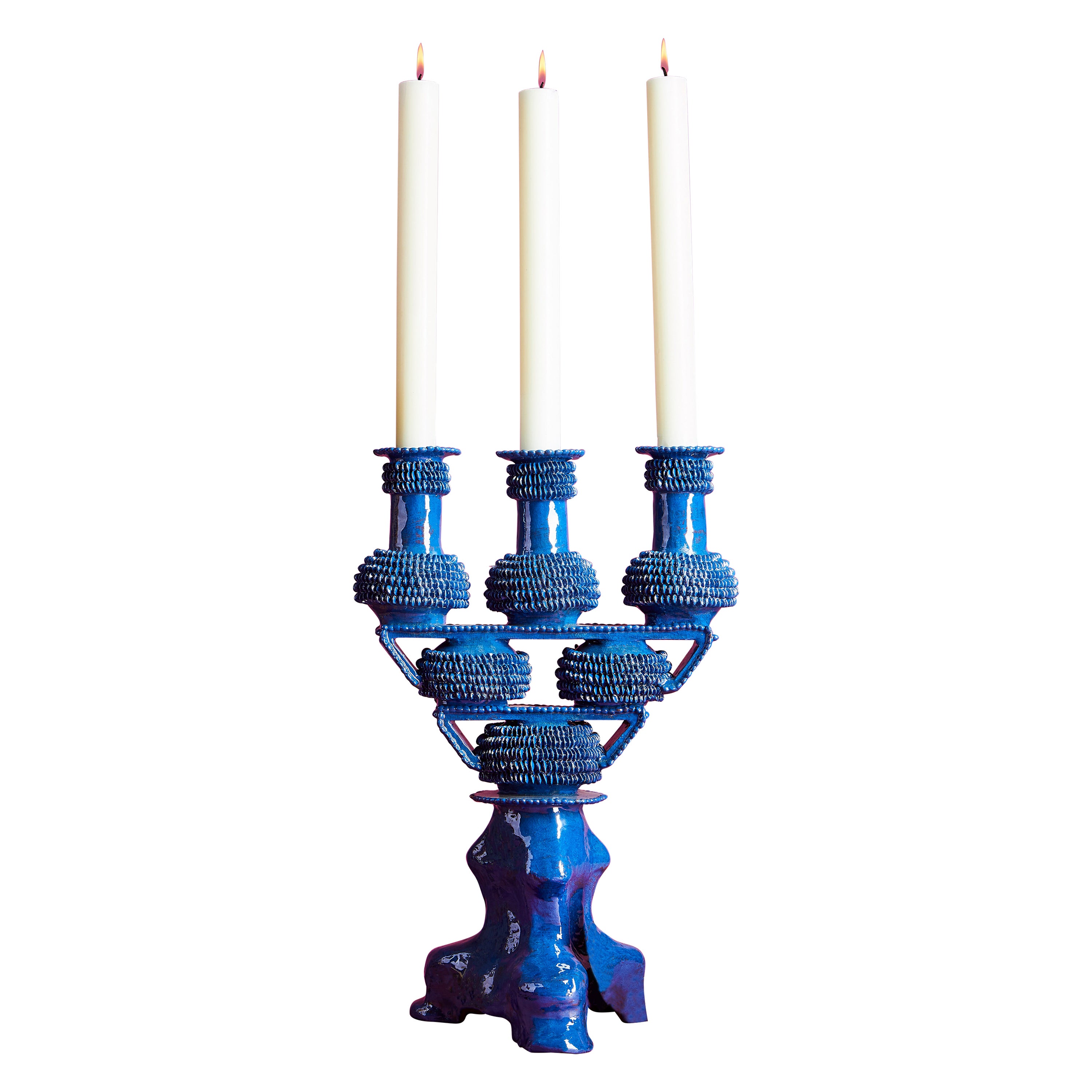 Candelabro azul by Objekti