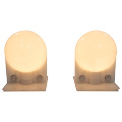 Coppia di lampade da tavolo Sirio di E. Lampa e S. Brazzoli per Harvey Guzzini, anni '70