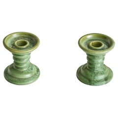 Arthur Percy, Candlesticks, Ceramic, Sweden, 1930s