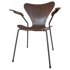 Chair Butterfly nr. 3207 in Teak, Arne Jacobsen for Fritz Hansen, Denmark, 1950