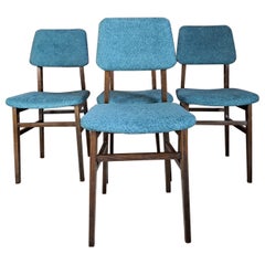 Set of Four Chairs in Wood, 1960