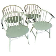 Set of Four J64 Chairs by Ejvind Johansson for Fdb Mobler, 1960