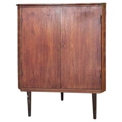 Midcentury Teak Wood Dark Brown Sideboard, Denmark, 1960