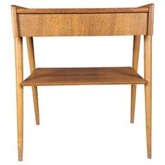 Nightstand with Drawer, Denmark, 1960