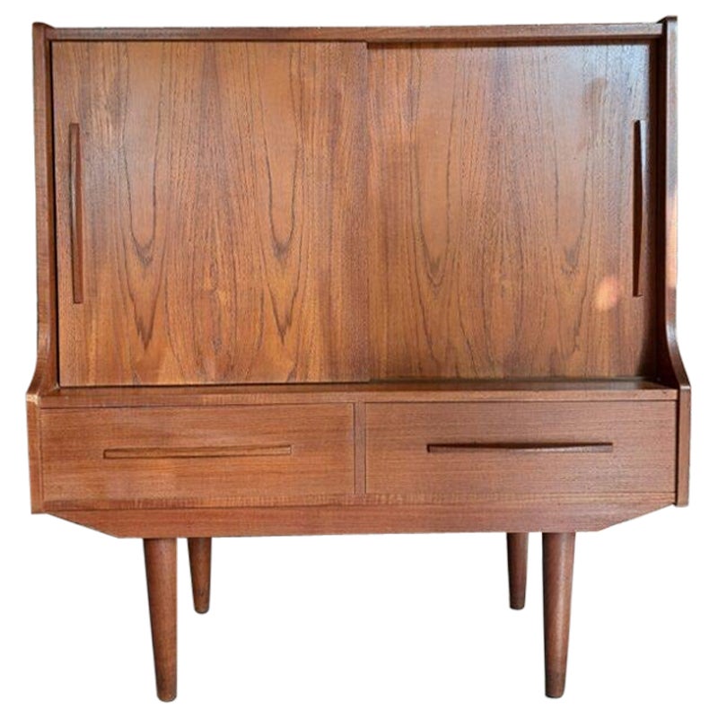 Buffet en bois de teck Brown, Danemark, 1960