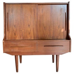 Buffet en bois de teck Brown, Danemark, 1960