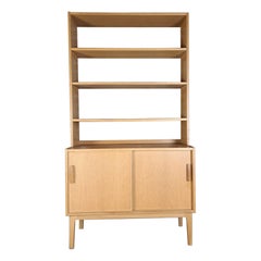 Bookcase in Oak Wood, Sweden, 1960