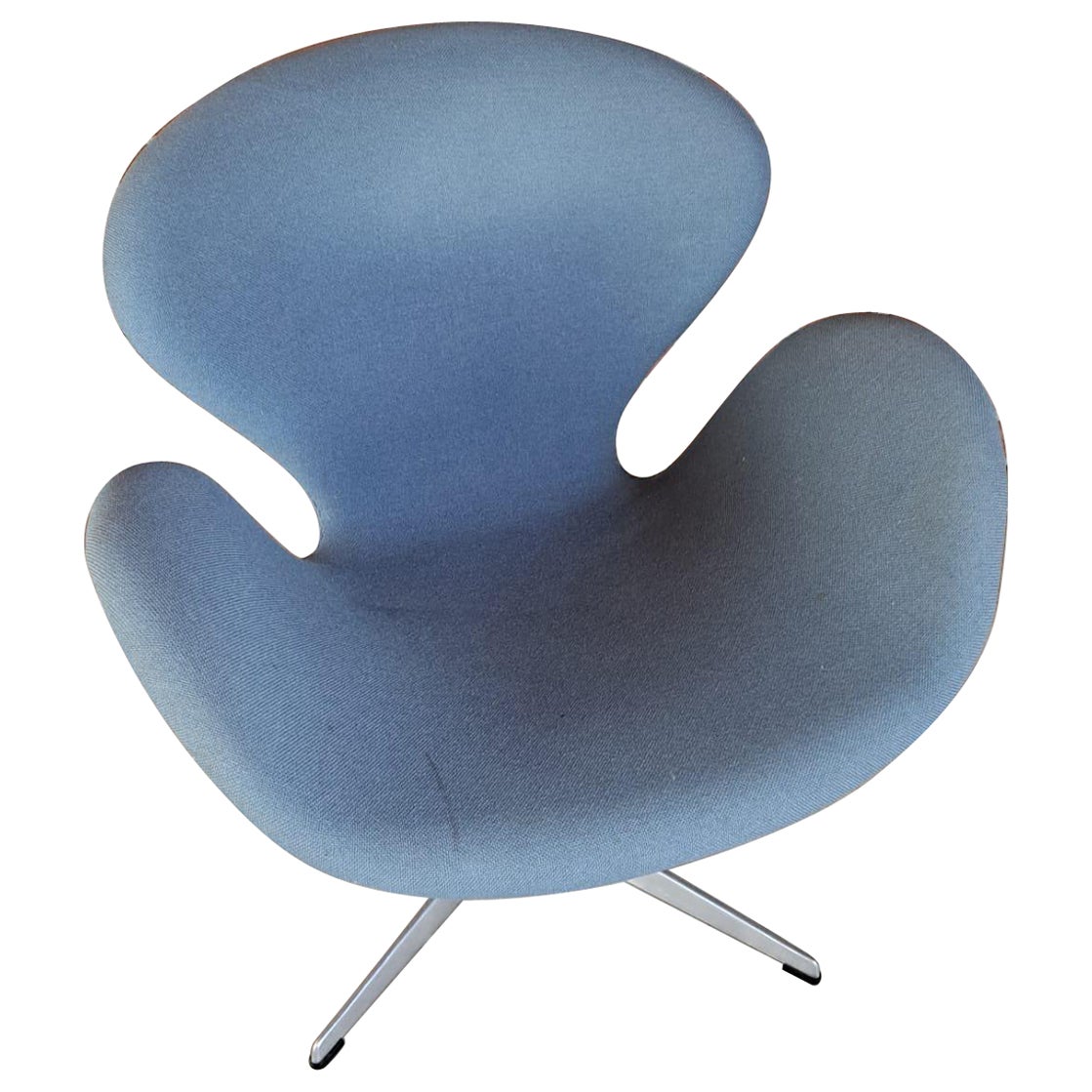 Silla Swan nº 3320, Arne Jacobsen para Fritz Hansen, Dinamarca, 1966