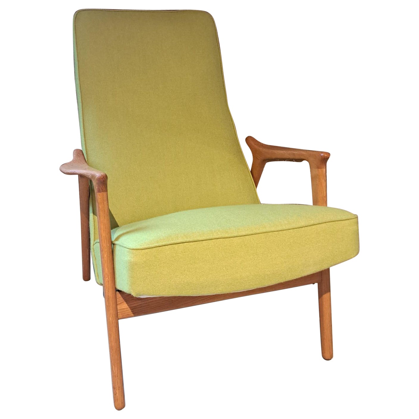Sillón de lana, Dinamarca, 1960