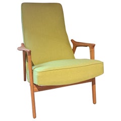Armchair in Wool, Denmark, 1960