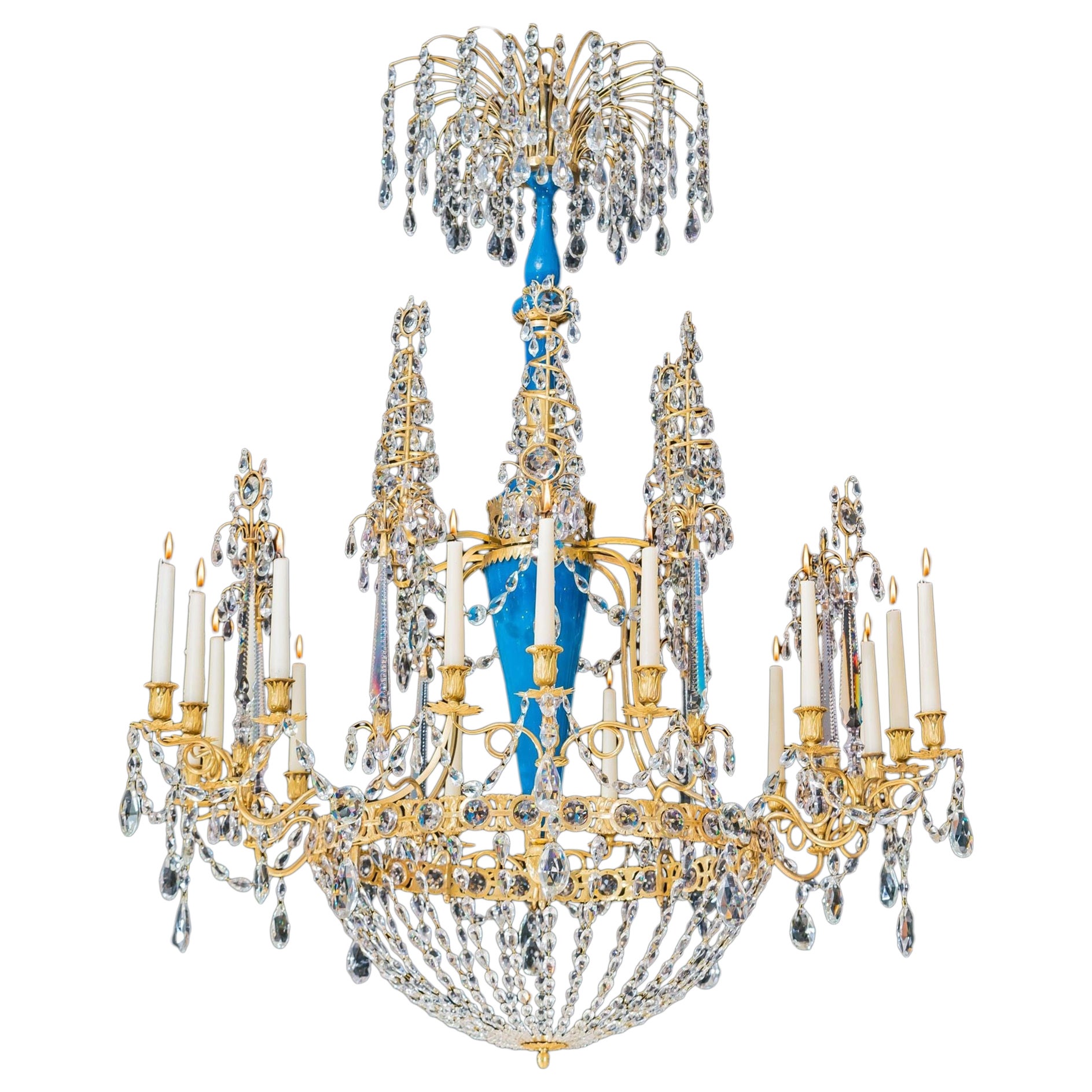 A Highly Important Russian Chandelier Attributed To Johann Zekh