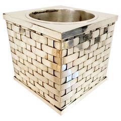 Bottle holder in Silver Plating, Italy 11