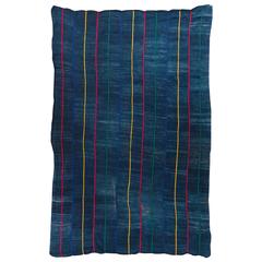 Retro African Dogon Indigo Wedding Wrap Textile