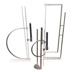 David Zelman Prologue 2000 Architectural Candlestick, Single