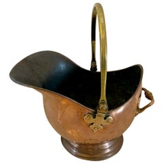 Antique George III Quality Coal Scuttle